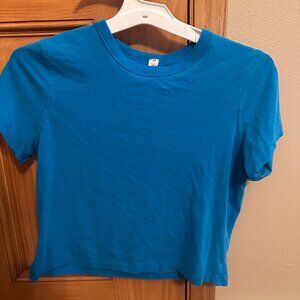 Lululemon Classic Fit Cotton Blend T Shirt